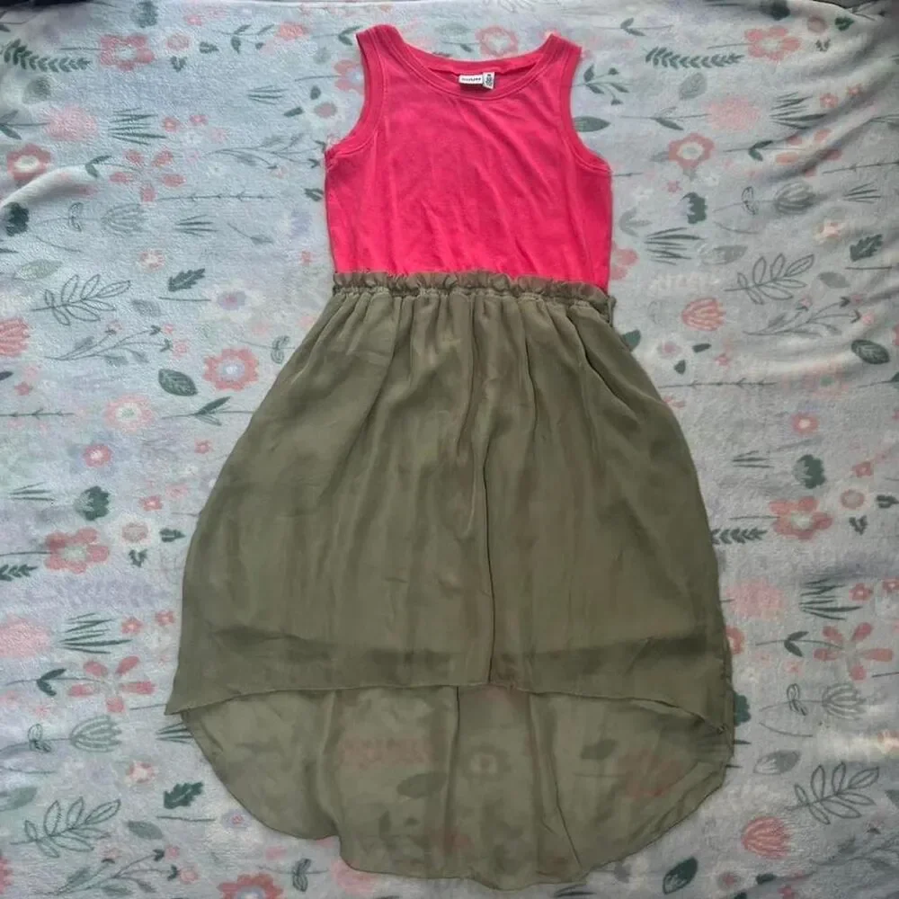 RUUM High-Low Dress Kid 10 Boho Y2k Fairy Grunge Indie Festival Cottage Kidcore